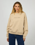 SILENT THEORY -  Logo Crew.  Oat Marle
