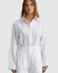 ORTC - Savannah Linen Short -  White