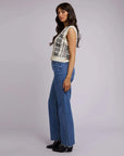 ALL ABOUT EVE - Fleetwood Knit Vest – Vintage White
