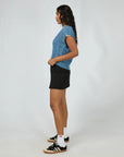 ALL ABOUT EVE BROOKLYN KNIT VEST BLUE