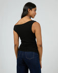 ALL ABOUT EVE - Kylie Off Shoulder Top.  Black