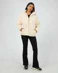 ALL ABOUT EVE- Newport Zip Thru Natural