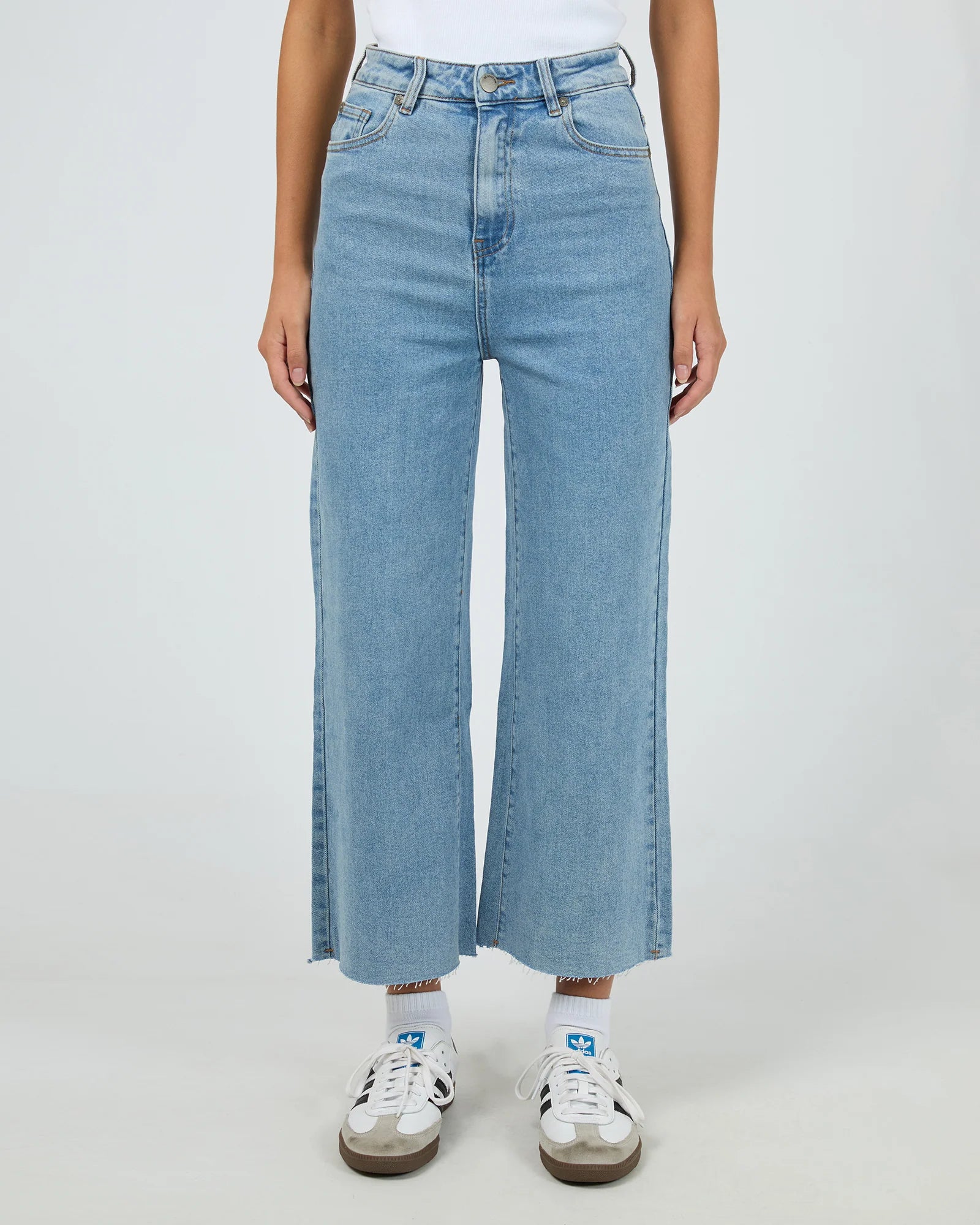 ALL ABOUT EVE - Charlie High Rise Wide Leg Jean - Heritage Denim