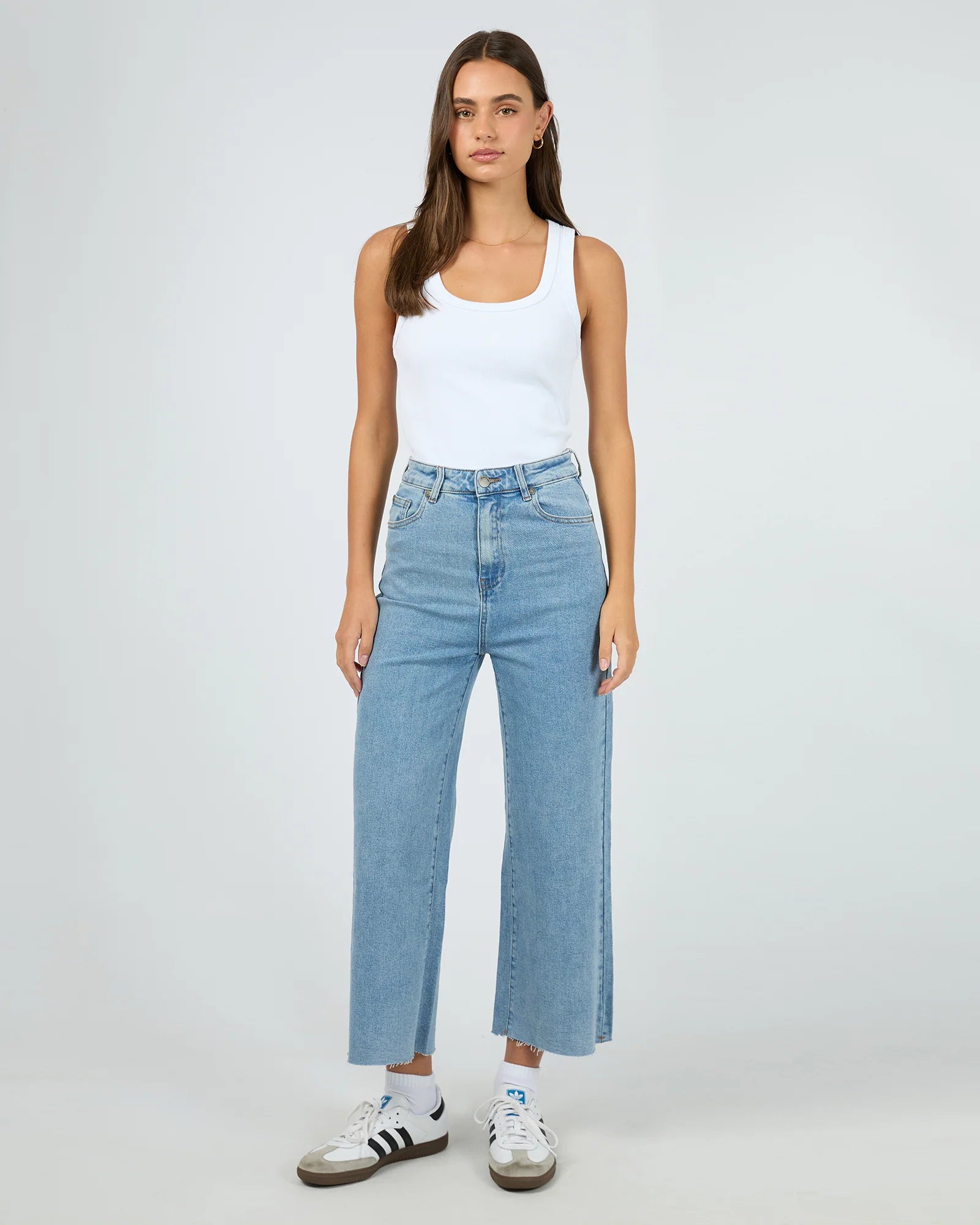 ALL ABOUT EVE - Charlie High Rise Wide Leg Jean - Heritage Denim