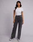 ALL ABOUT EVE- Skye High Rise Black Jeans