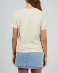 ALL ABOUT EVE - AAE Washed Tee - Oat