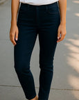 EQUINOX - Pull-On Stretch Denim Jeans - Indigo