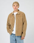 SILENT THEORY - Cord Shirt - Tan