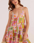 MINK PINK-  Under The Sea Mini Dress