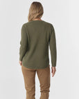 GOONDIWINDI - The Classic Merino Cotton Ragl - Covert Green