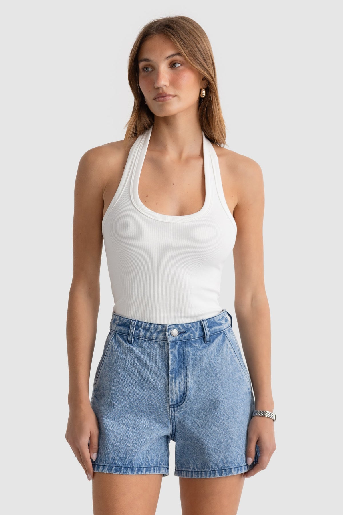 ORTC - Benni Denim Short Light -  Blue