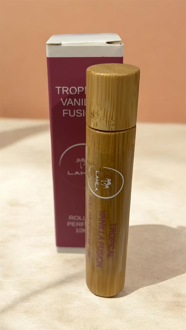 Lahla Roll On Perfume - Tropical Vanilla Fusion