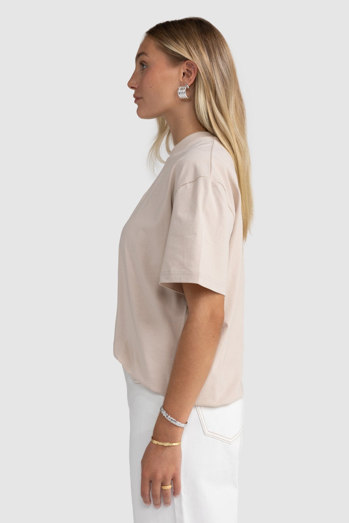 ORTC - Oversized Logo T-Shirt - Bone