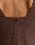 ORTC - Miley Linen Mini Dress - Carob