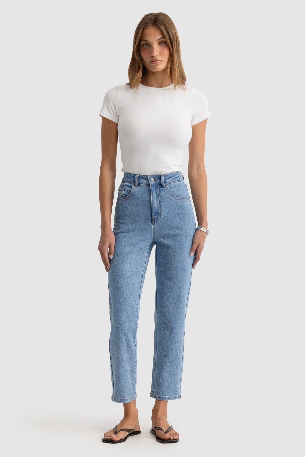ORTC - Evie Fitted T- Shirt - White