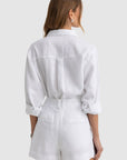ORTC - Savannah Linen Short -  White