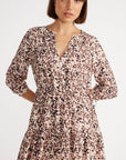 STAPLE THE LABEL-  ALINA MINI DRESS PEACH