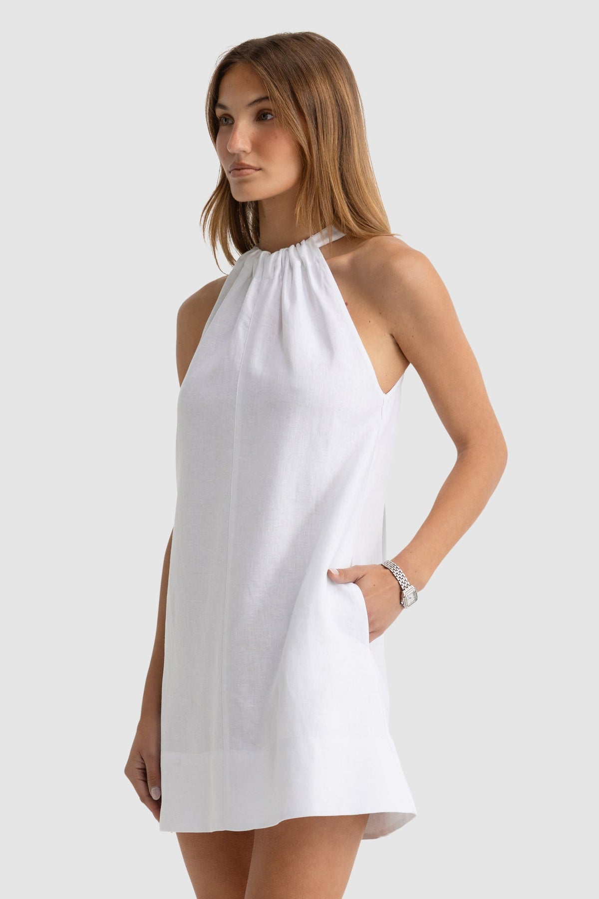 ORTC - Luna Linen Mini - Dress