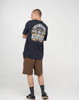 MAD HUEYS - Dragon Captain Tee - Navy
