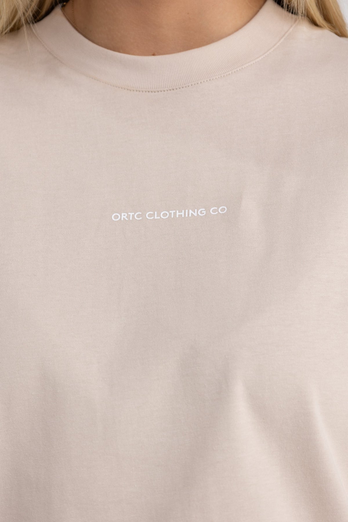 ORTC - Oversized Logo T-Shirt - Bone