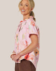 GORDON SMITH-  Brighton Poppy Shirt
