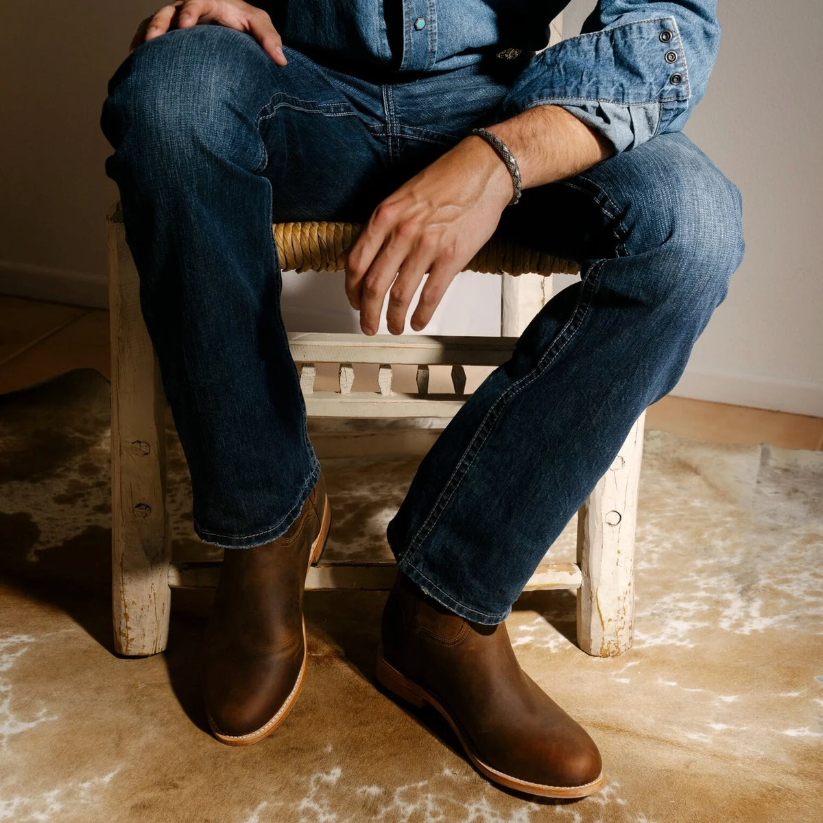 Stetson.  1014 Rocker Boot Leg Jeans