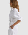 ORTC - Savannah Linen Short -  White