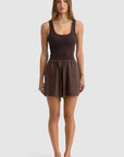 ORTC - Luna Linen Short - Carob