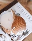 Large Tonna Shell Soy Candle by Très Noosa