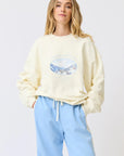 CARTEL AND WILLOW- Nina Sweater - Cream Print