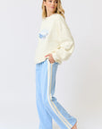 CARTEL AND WILLOW- Nina Sweater - Cream Print