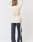 CARTEL AND WILLOW -   Weston Pant.  Steel/Cream