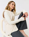 CARTEL AND WILLOW -   Weston Pant.  Steel/Cream