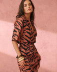 CARTEL & WILLOW - Harley Mini Dress - Zebra