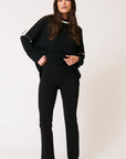 Cartel and Willow - Maeve Knit Sweater Black