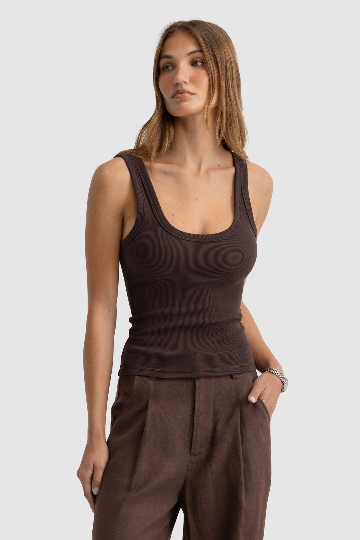 ORTC - Sunday Scoop Tank - Carob