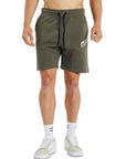 NENA AND PASADENA - Carbon Track short - Khaki
