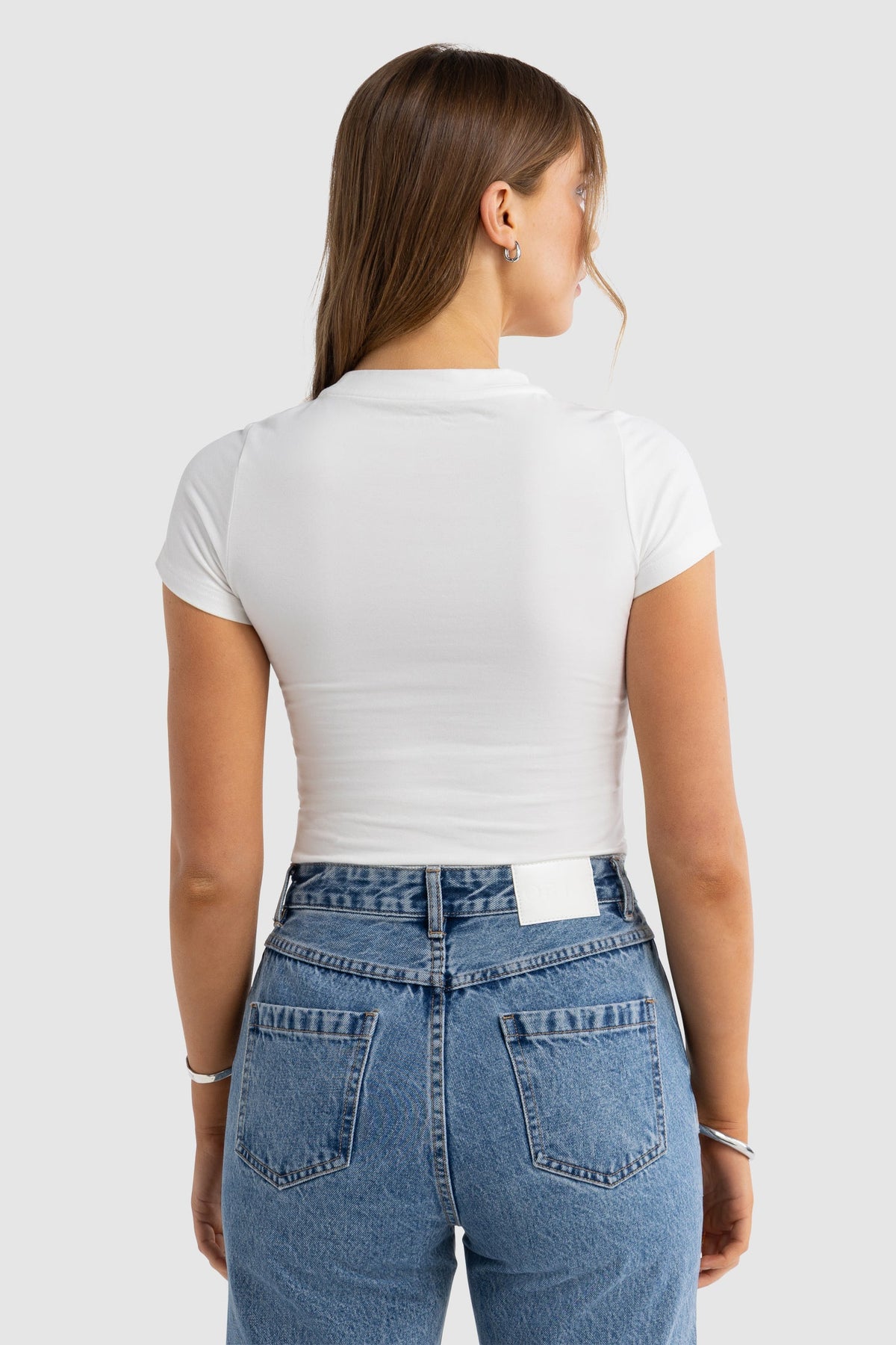 ORTC - Evie Fitted T- Shirt - White