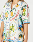 THREADZ - Amalfi Shirt - Blue / Multi