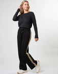 STELLA + GEMMA - Trackside Pant - Black