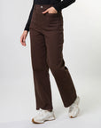 STELLA + GEMMA - Dina Long Pant - Fudge
