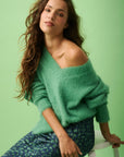 CARTEL & WILLOW - Emmie Knit Sweater - Sea Green