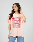 ALL ABOUT EVE - Anchor Relaxed Tee - Rose