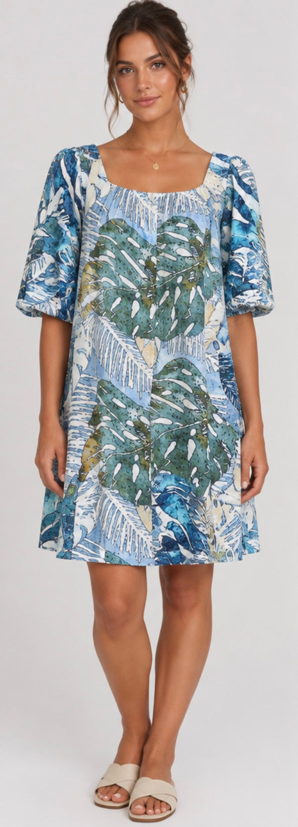 RENOMA - Eva Dress - Lagoon Dream