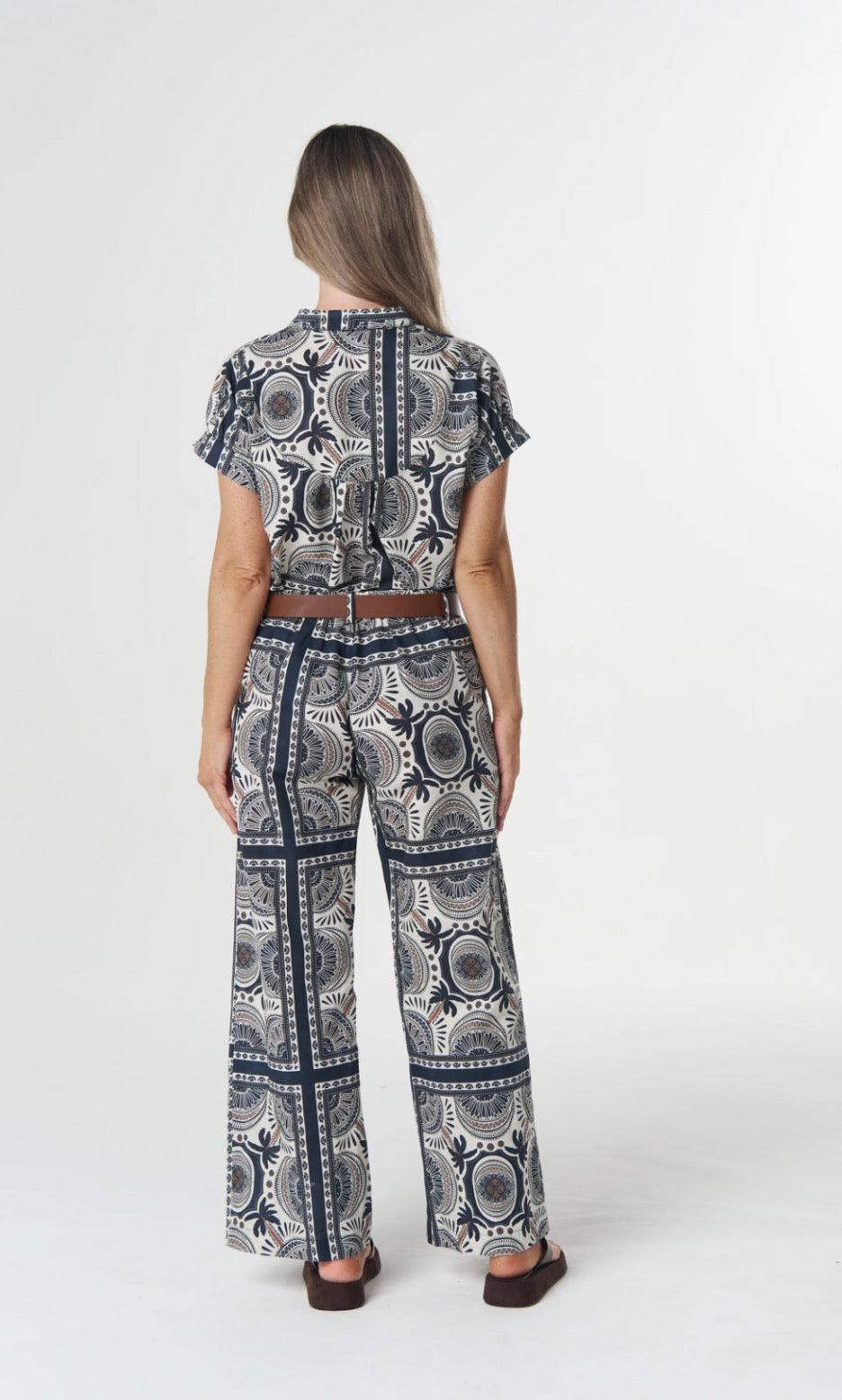 GOONDIWINDI - Desert Palm Print Pant
