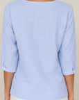 MAGLIA - Lux Annie 3/4 Top - Powder