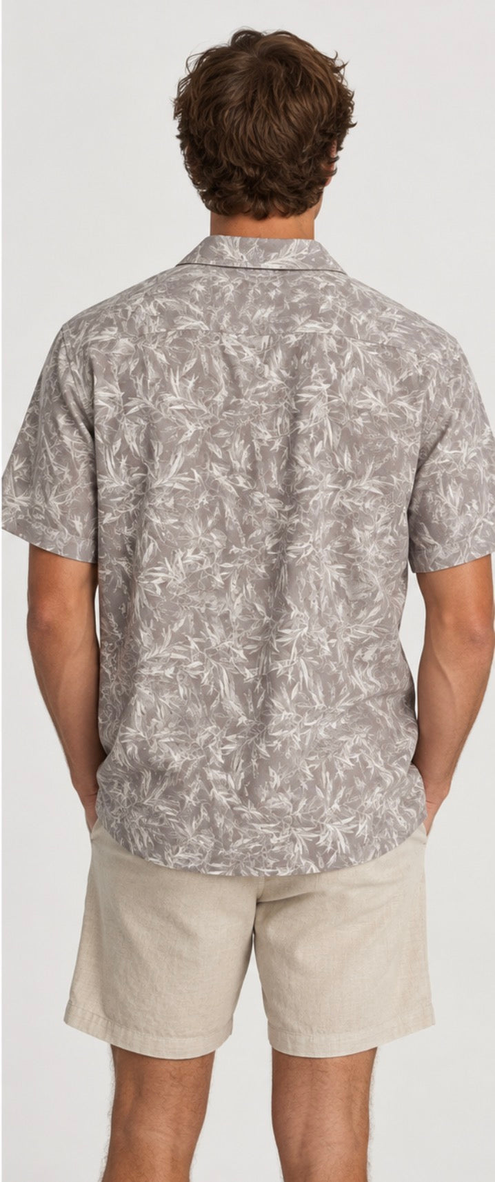 BRIDGEPORT- Putty Cotton Shirt