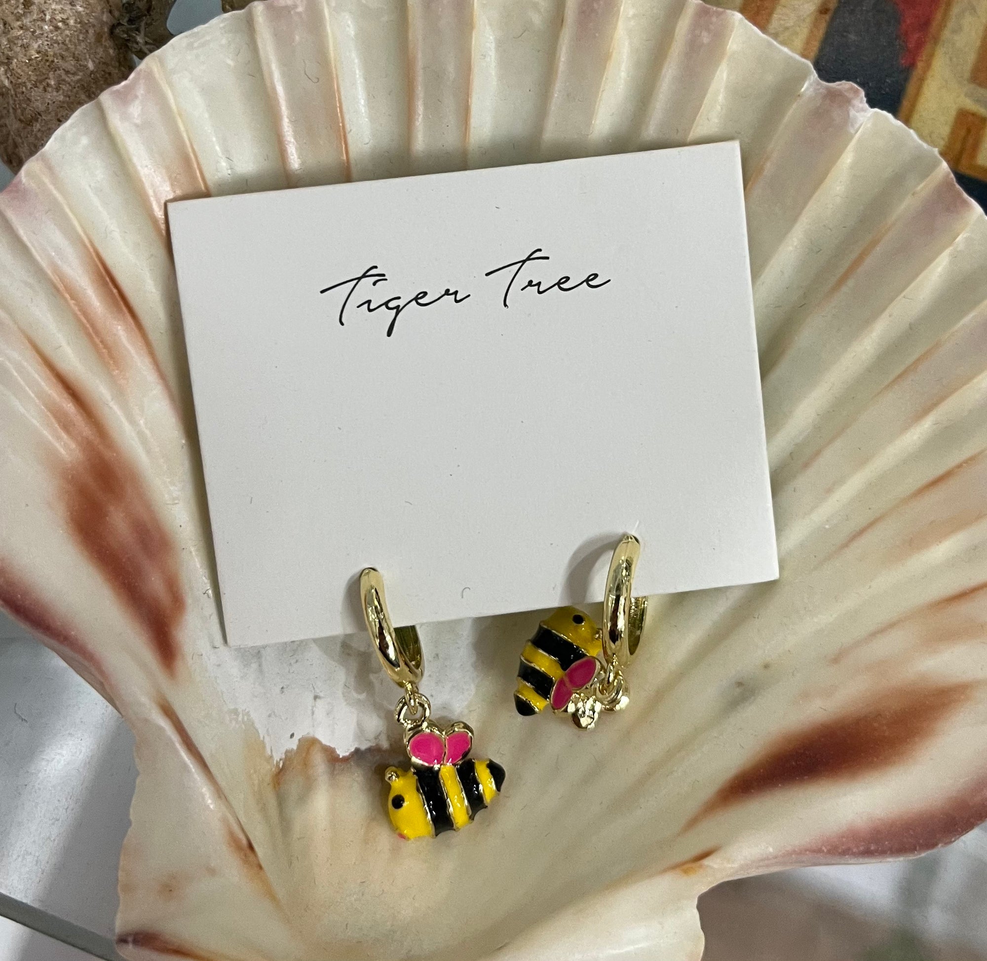 TIGER TREE - Bee Earrings