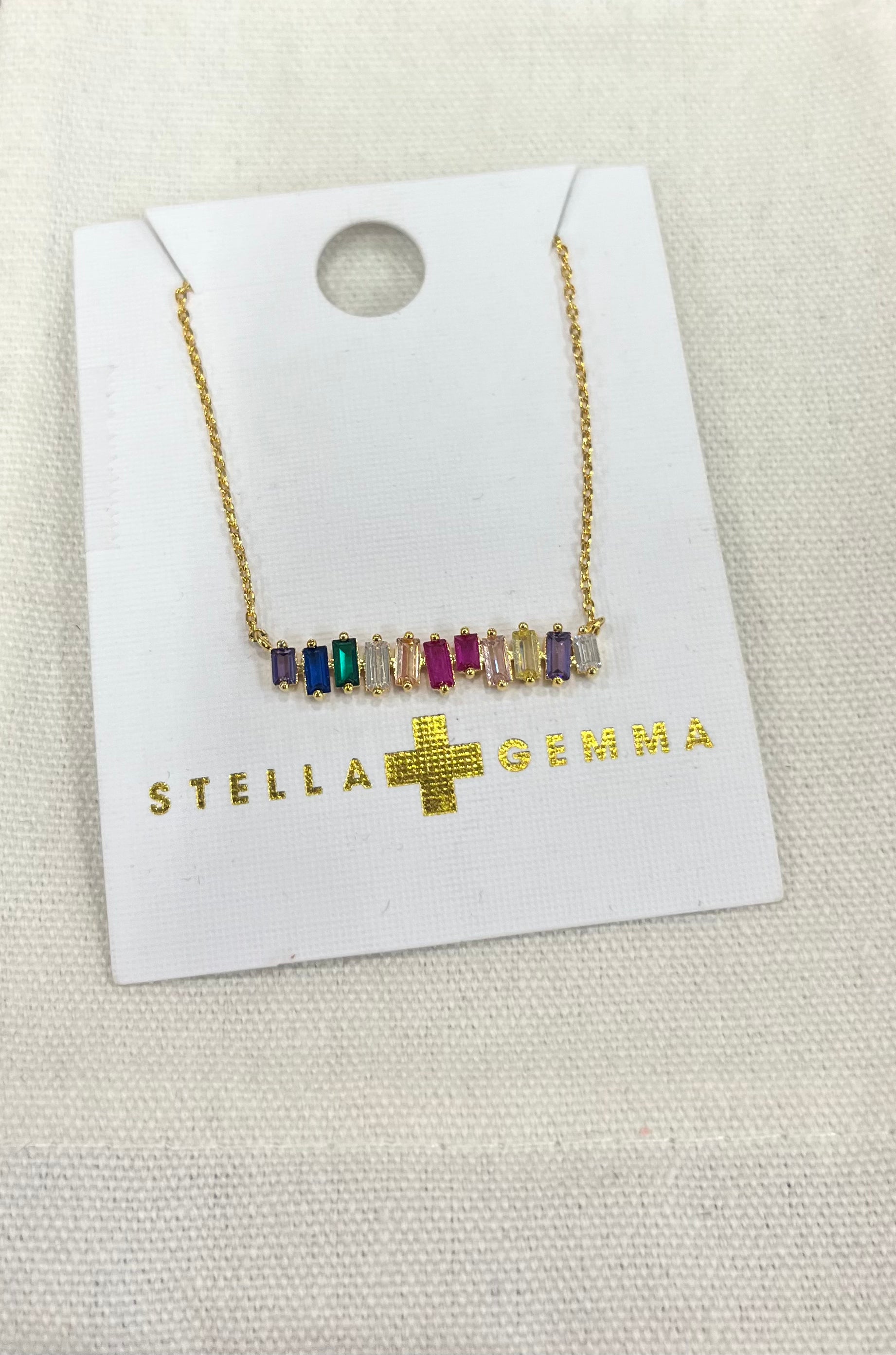STELLA + GEMMA - Colourful Necklace