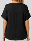 MAGLIA - Justine Top - Black